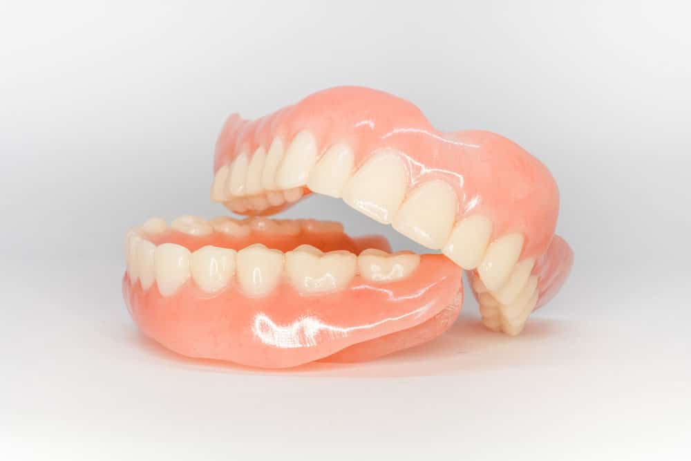 Front View Of Complete Denture